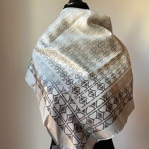 LeVian Silk Logo Scarf - NWT